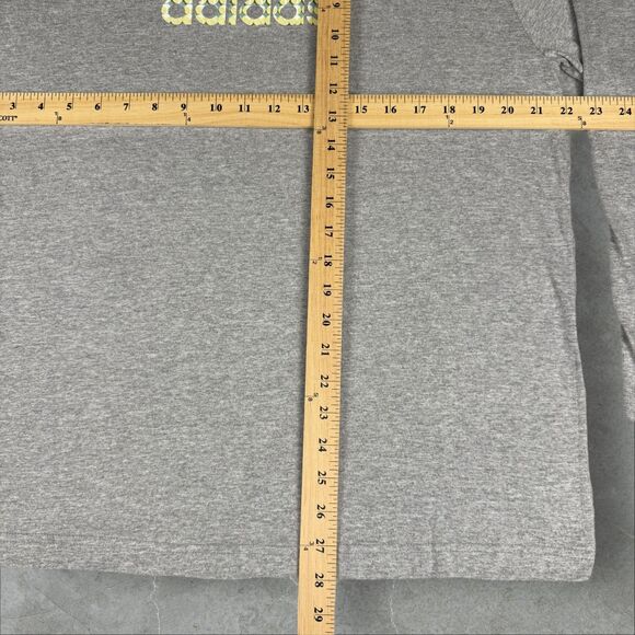 Vintage New Old Stock Adidas Y2K Long Sleeve Graphic Print T-Shirt USA Made - L - Picture 4 of 5